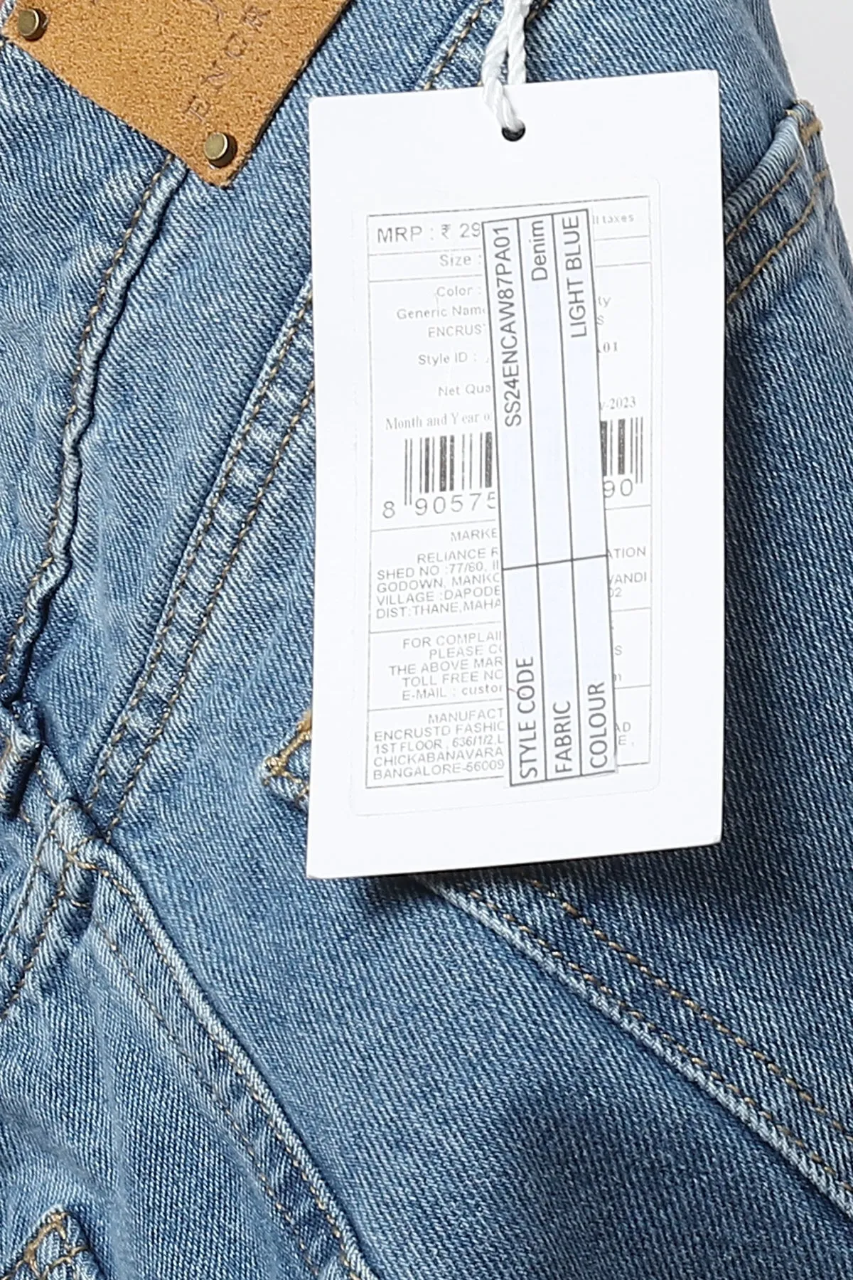 Light wash Mom fit Jeans