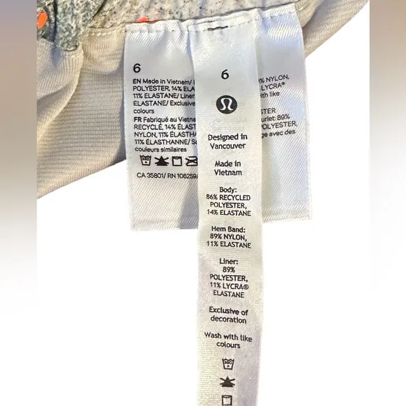 Lululemon Women’s 8 Hotty Hot Low-Rise Short 2.5”