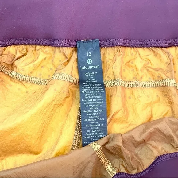 lululemon x Roksanda Break New Ground Short Packable NWT Sz 12