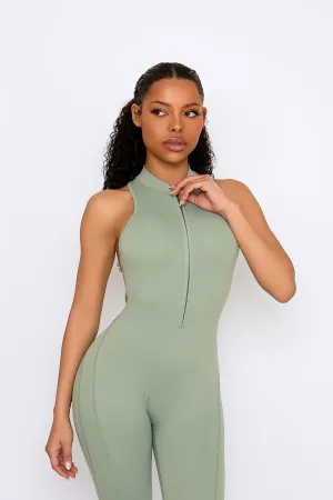 Matcha Zip Jumpsuit