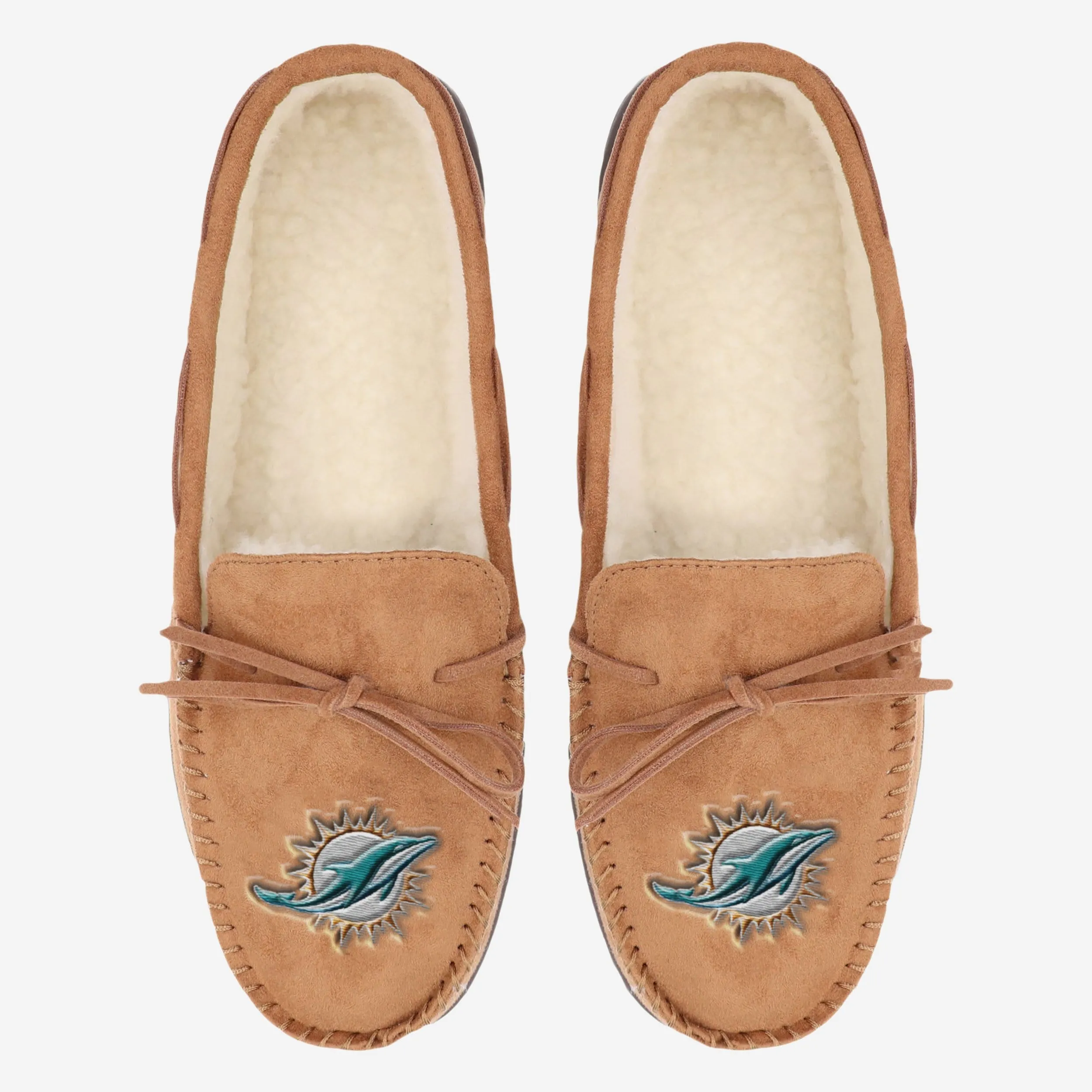 Miami Dolphins Moccasin Slipper