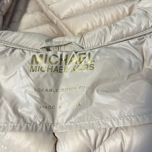 MICHAEL Michael Kors Packable Down Fill Jacket with hood