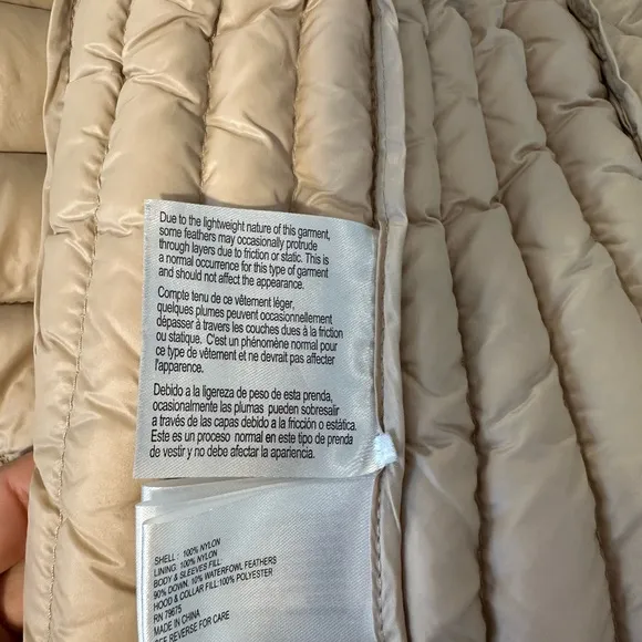 MICHAEL Michael Kors Packable Down Fill Jacket with hood