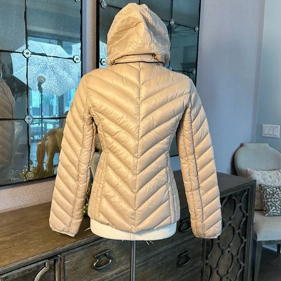 MICHAEL Michael Kors Packable Down Fill Jacket with hood