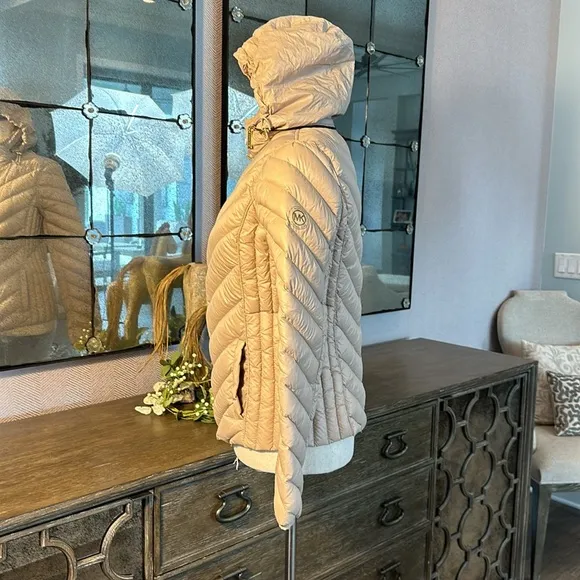 MICHAEL Michael Kors Packable Down Fill Jacket with hood