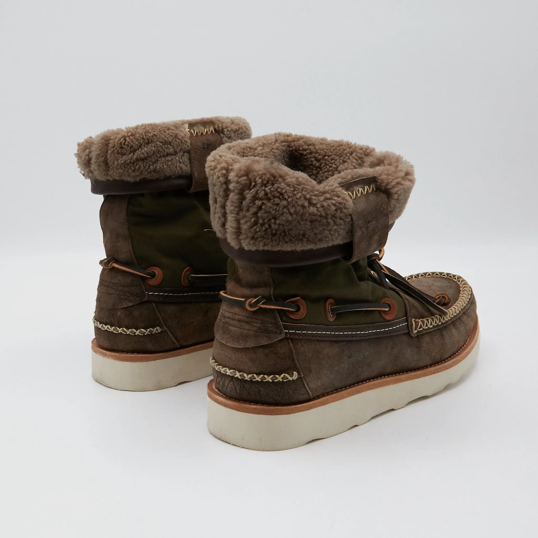 n.d.c. made by hand Wax Mohawk Sheepskin Boots
