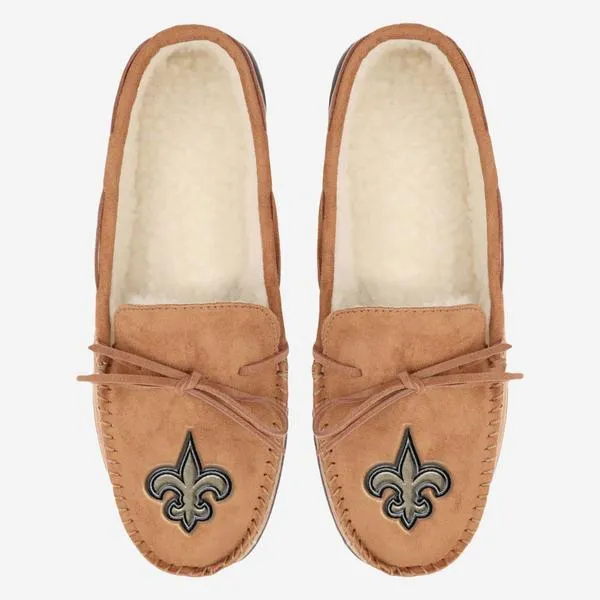 New Orleans Saints Moccasin Slipper