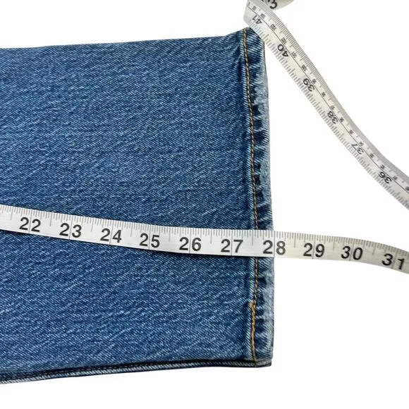 New Women’s Levi’s Premium Wedgie Straight Jeans Size 32x28
