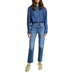 New Women’s Levi’s Premium Wedgie Straight Jeans Size 32x28