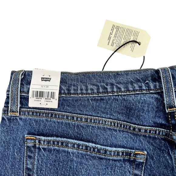 New Women’s Levi’s Premium Wedgie Straight Jeans Size 32x28