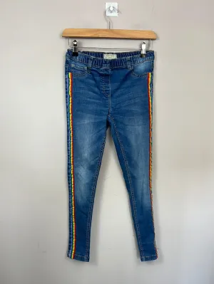 Next taped side pull on jeans 13y