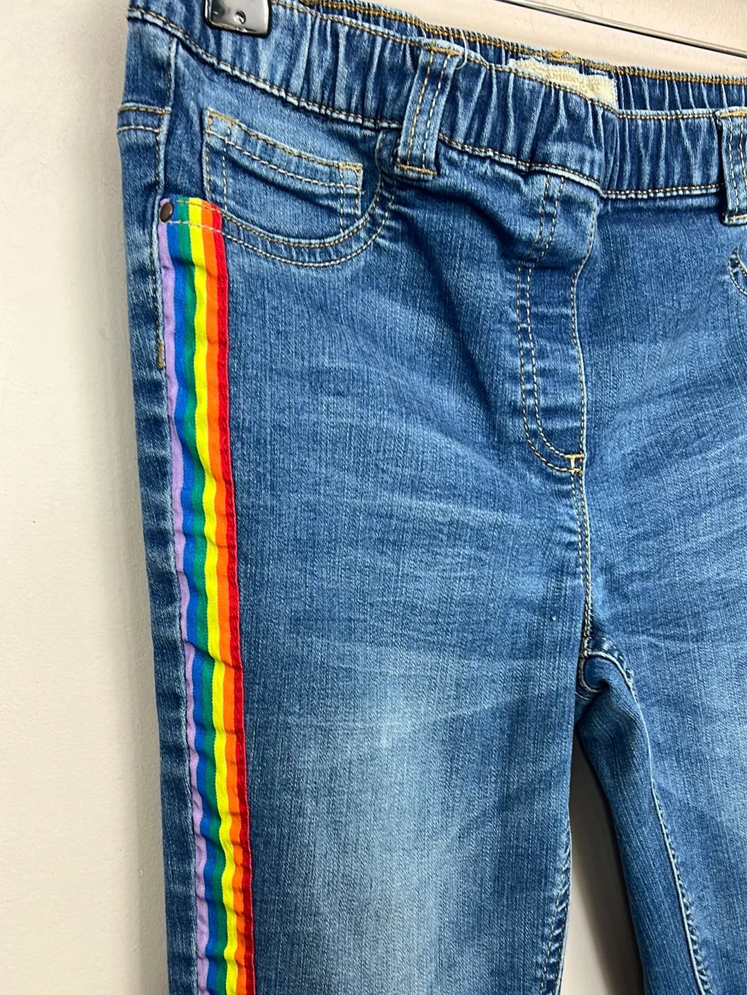 Next taped side pull on jeans 13y