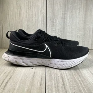 Nike React Infinity Black Knit Running Sneaker Athletic Shoe Mens Size 15
