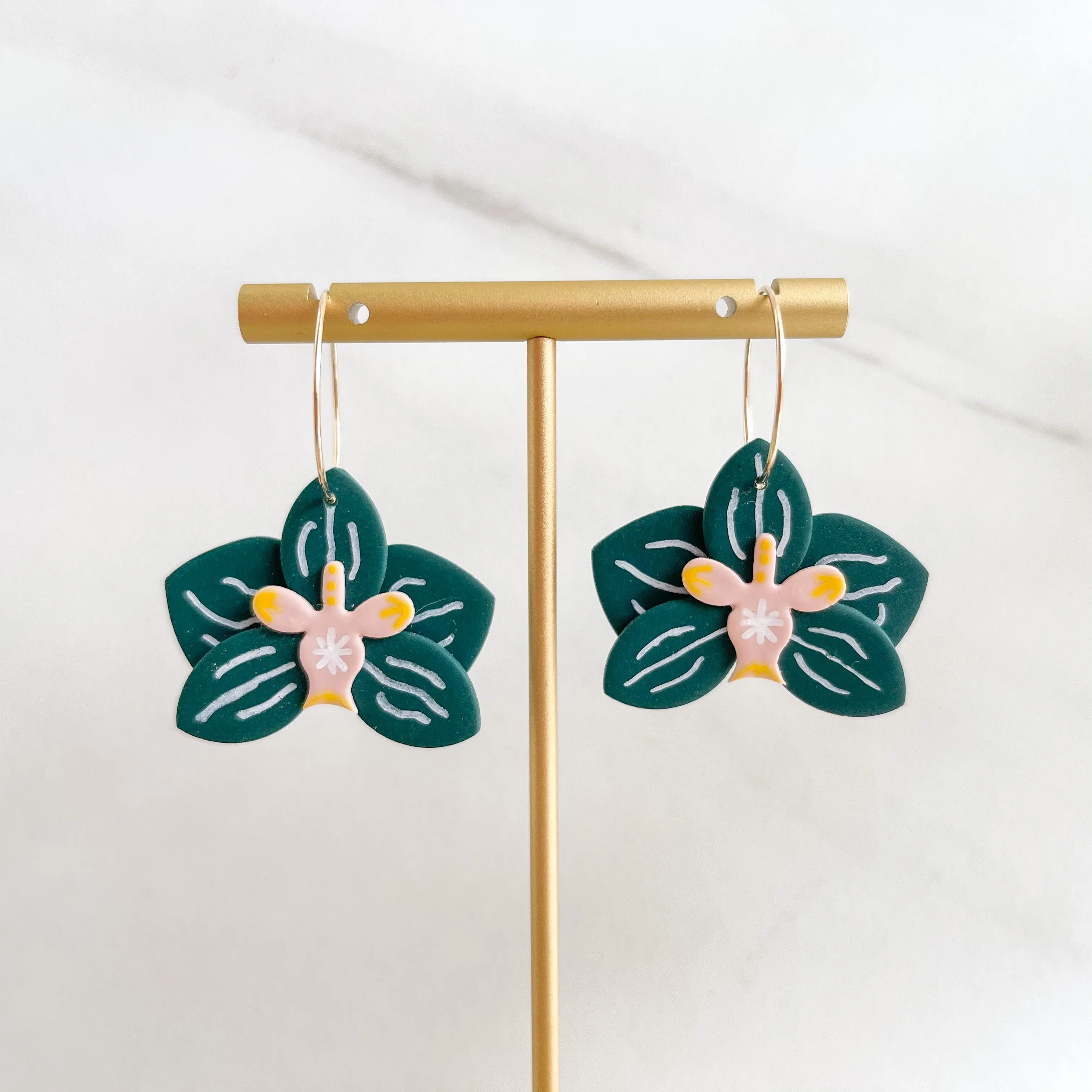 Orchid Hoops