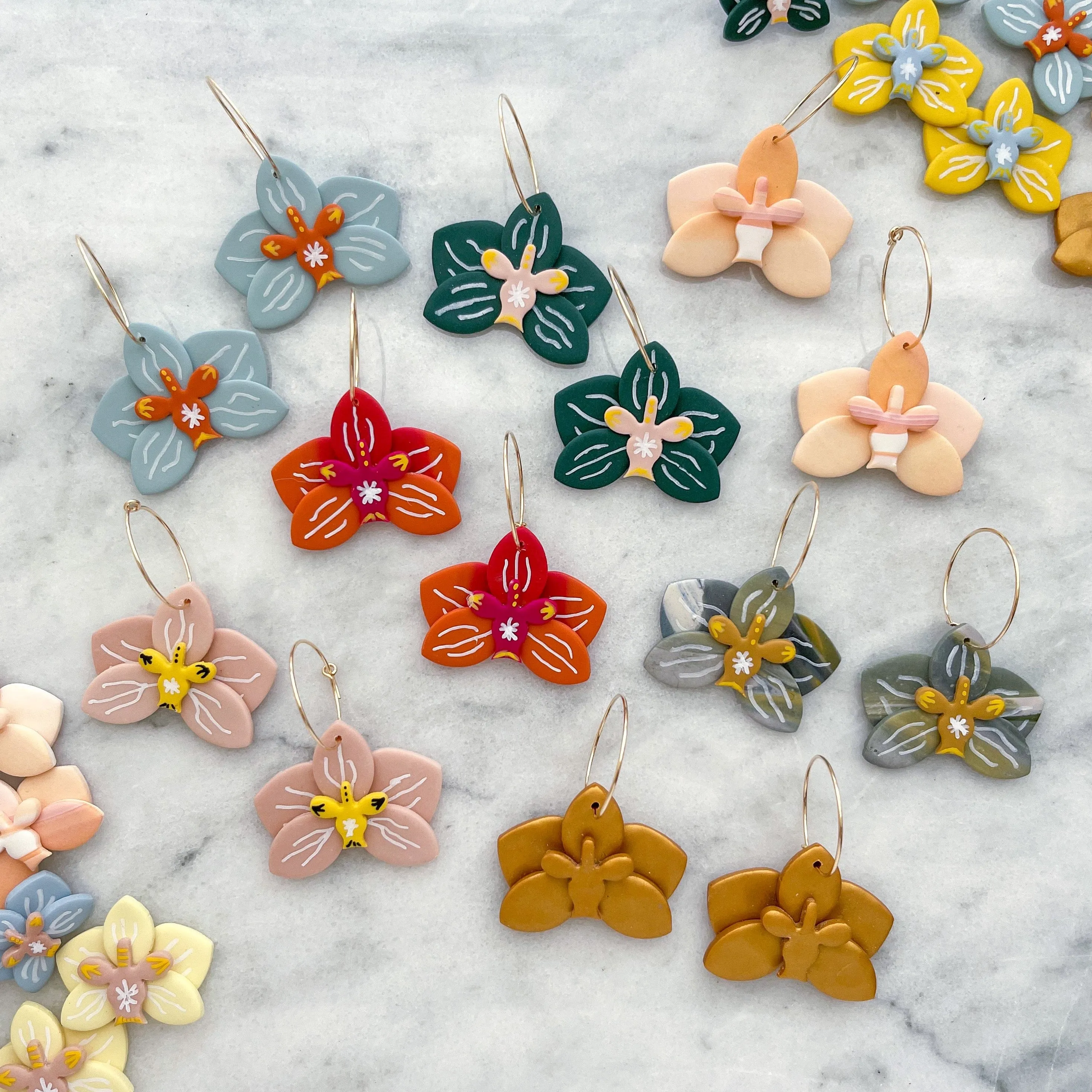 Orchid Hoops