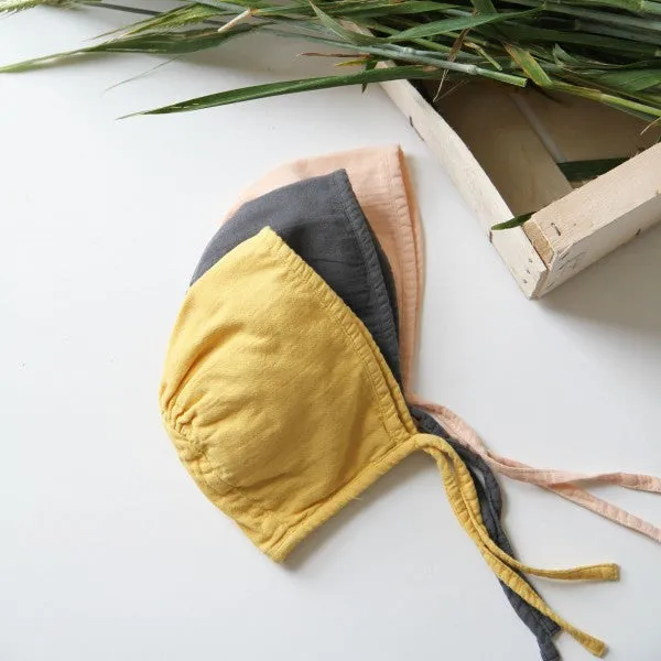 Organic Cotton Bonnet, Appleblossom