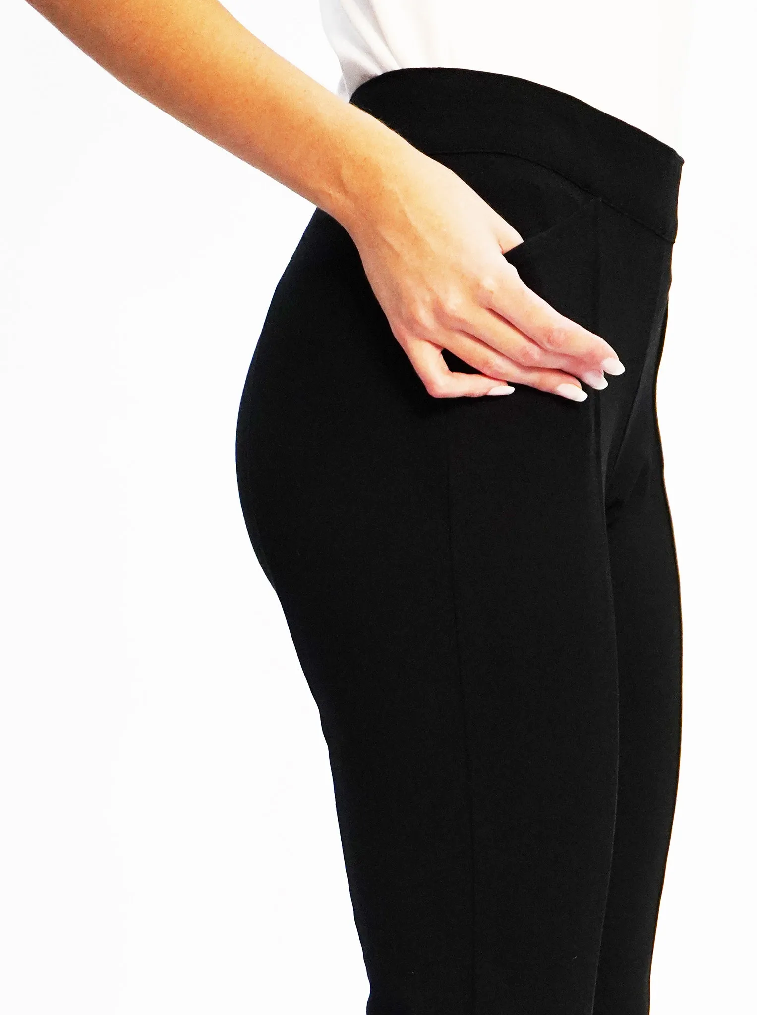 Perfect Fit Ponte Boot Leg Pant - The Essex