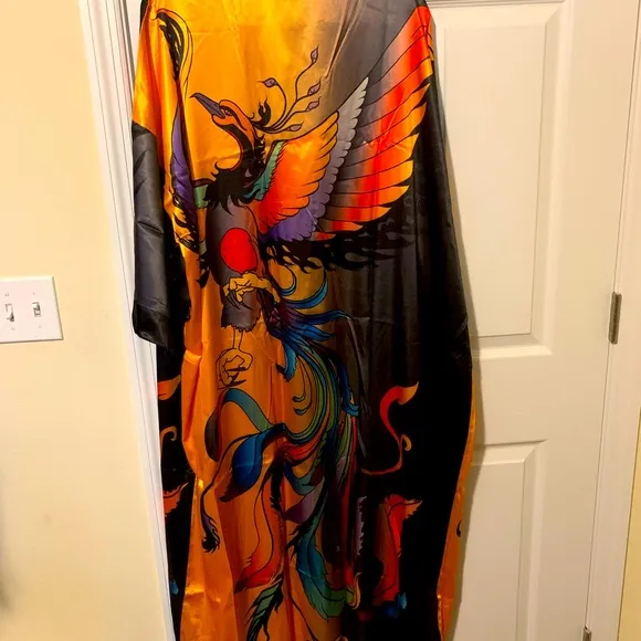 Pixie Lady Satin lightweight Robe 3x