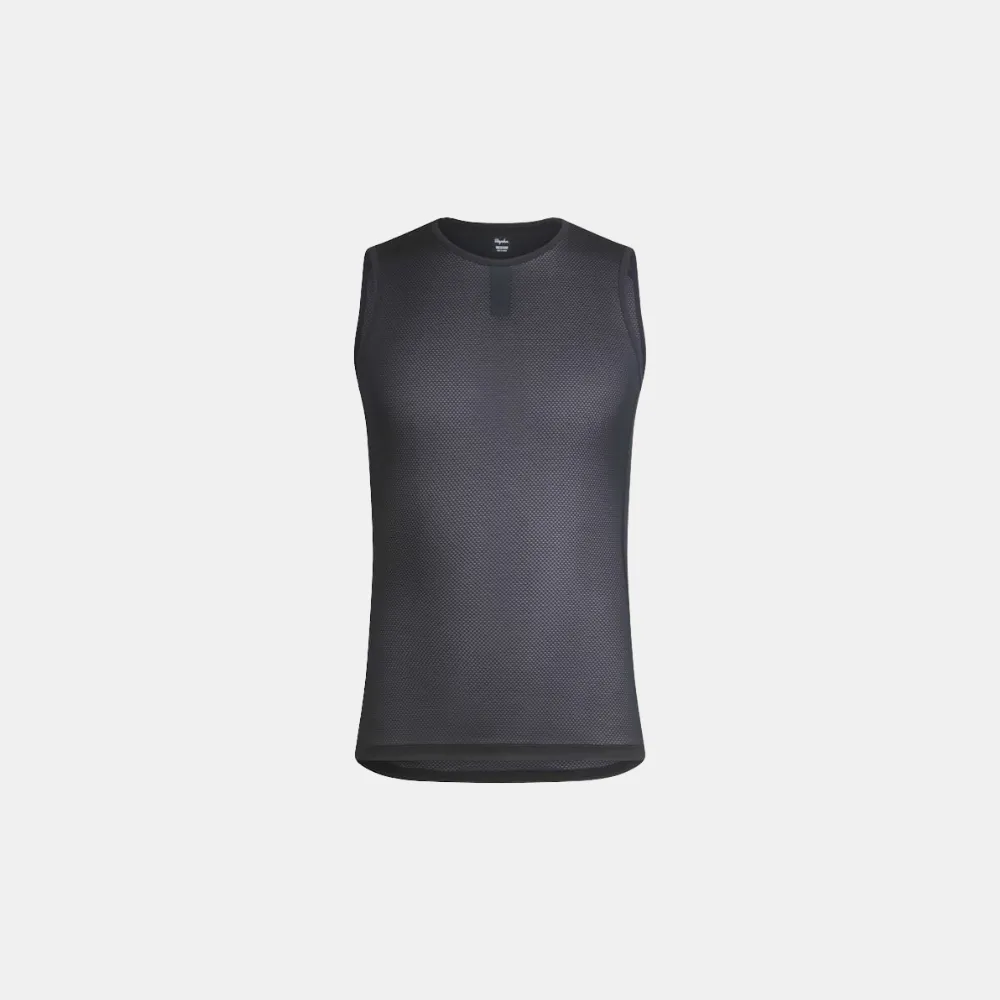 Rapha Lightweight Sleeveless Base Layer - Black / Black