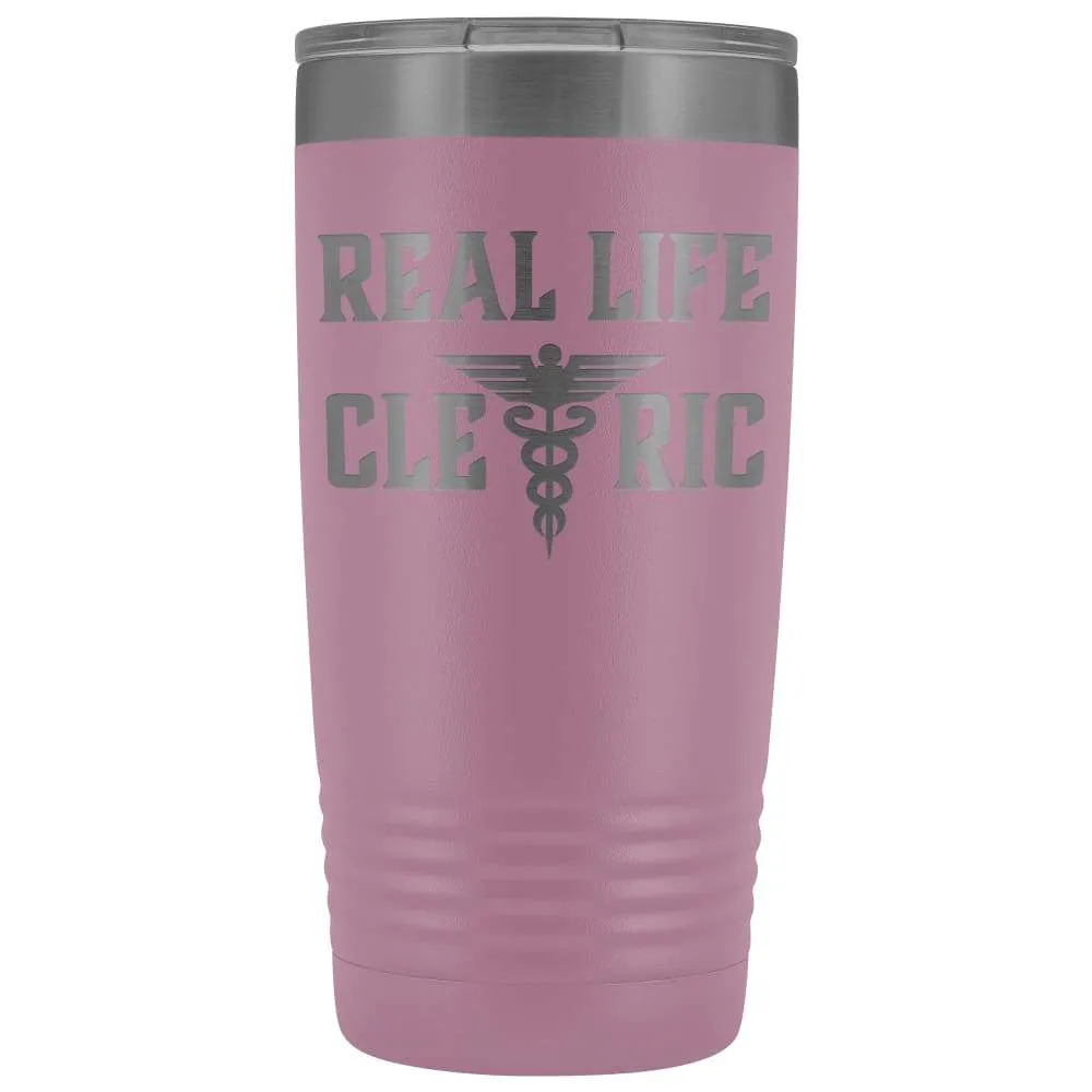 Real Life Cleric 20oz Vacuum Tumbler