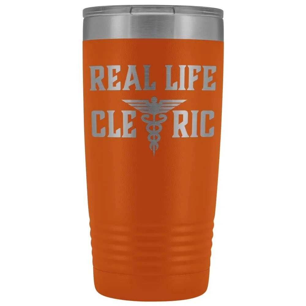 Real Life Cleric 20oz Vacuum Tumbler