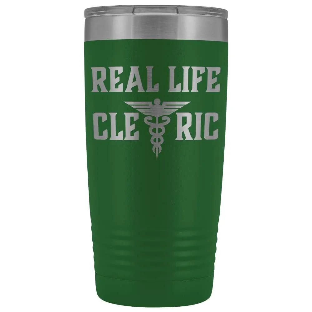 Real Life Cleric 20oz Vacuum Tumbler