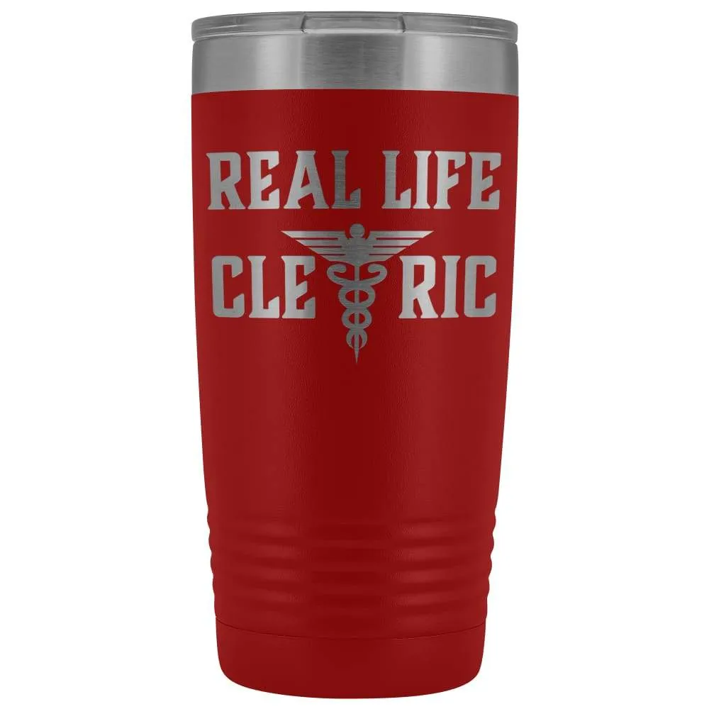 Real Life Cleric 20oz Vacuum Tumbler