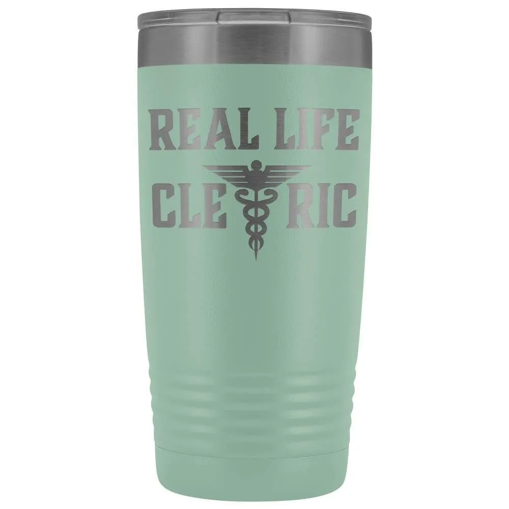 Real Life Cleric 20oz Vacuum Tumbler