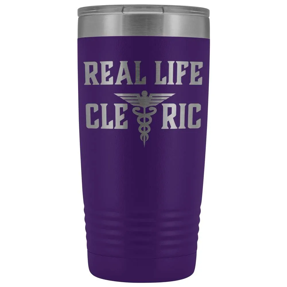 Real Life Cleric 20oz Vacuum Tumbler