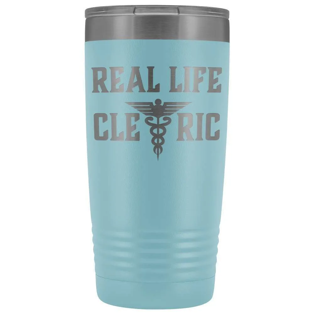 Real Life Cleric 20oz Vacuum Tumbler