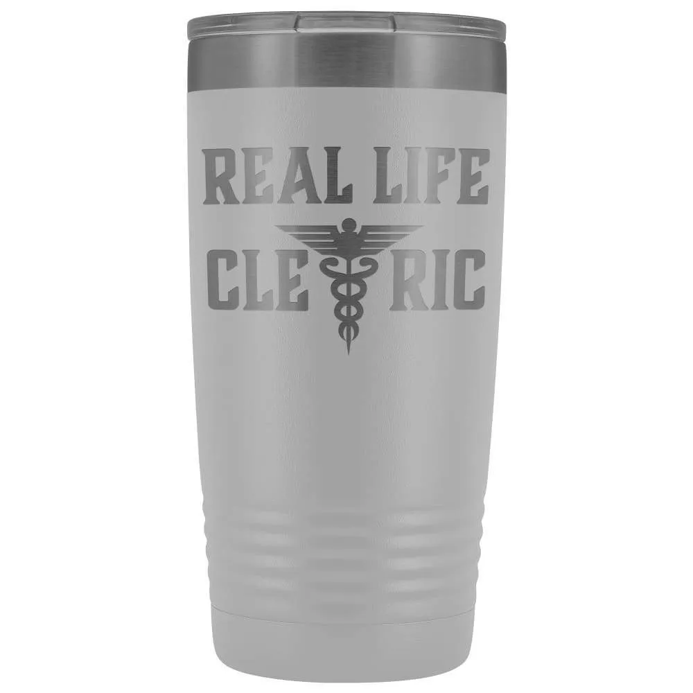 Real Life Cleric 20oz Vacuum Tumbler