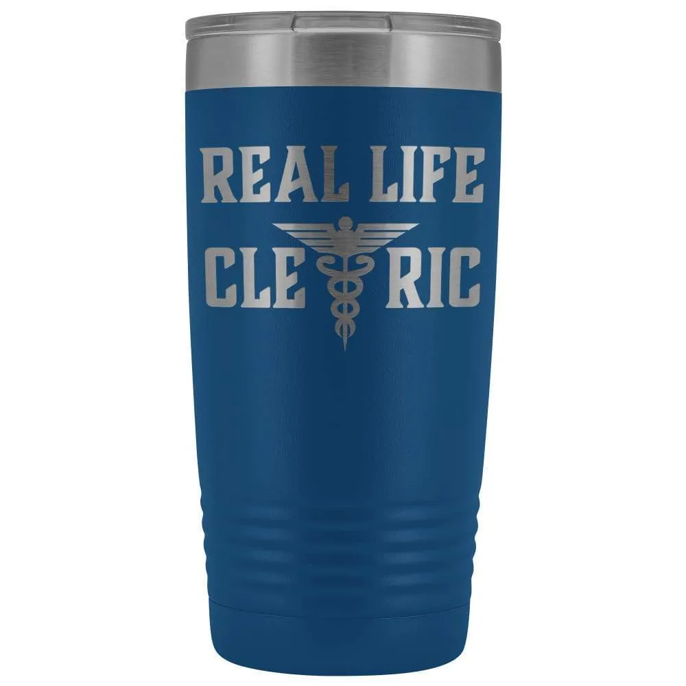 Real Life Cleric 20oz Vacuum Tumbler