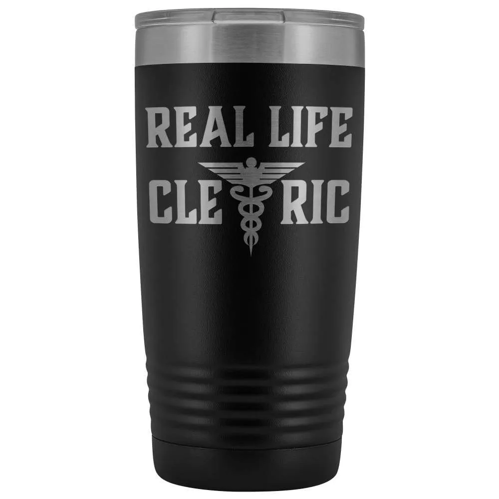 Real Life Cleric 20oz Vacuum Tumbler