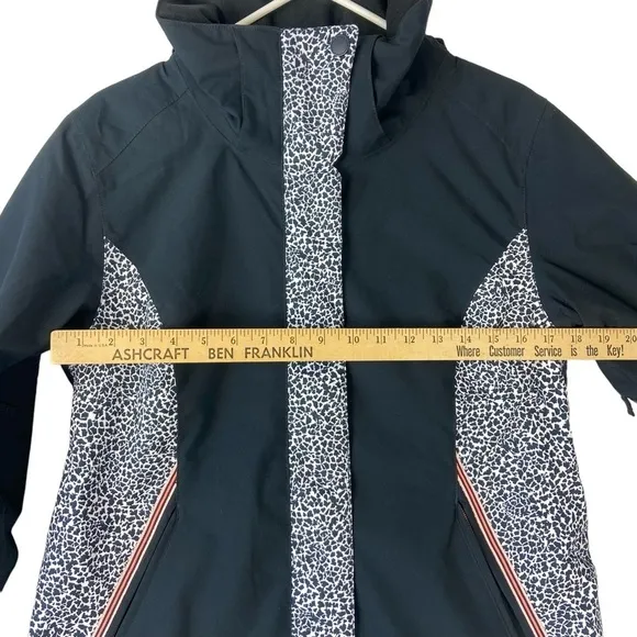 ROXY Jet Ski Coat Women's M Waterproof Insulated Beautiful Lining Missing Hood