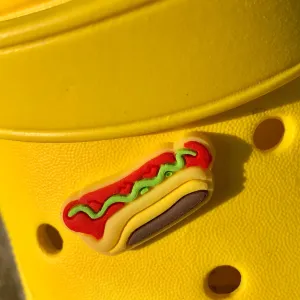SHOE CHARMS - HOT DOG