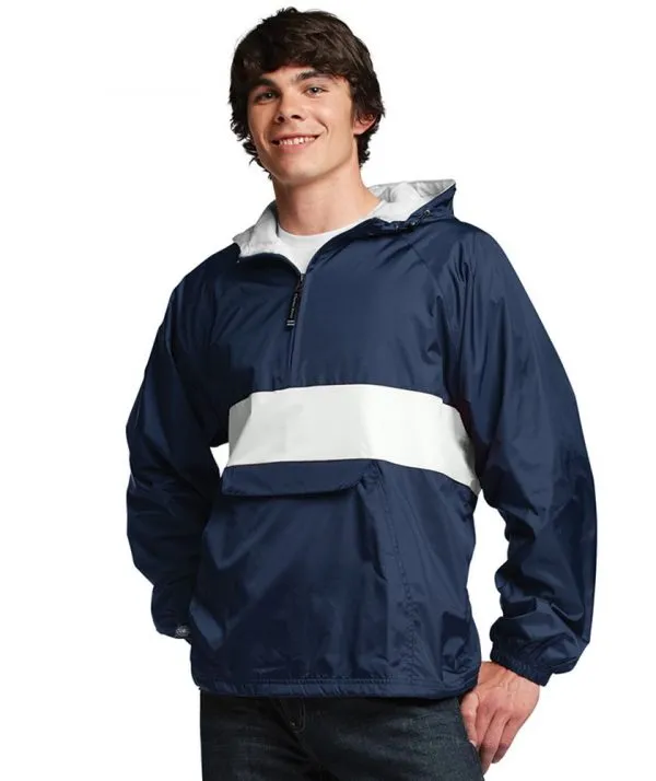 Sigma Beta Rho Rugby Striped Lined Windbreaker