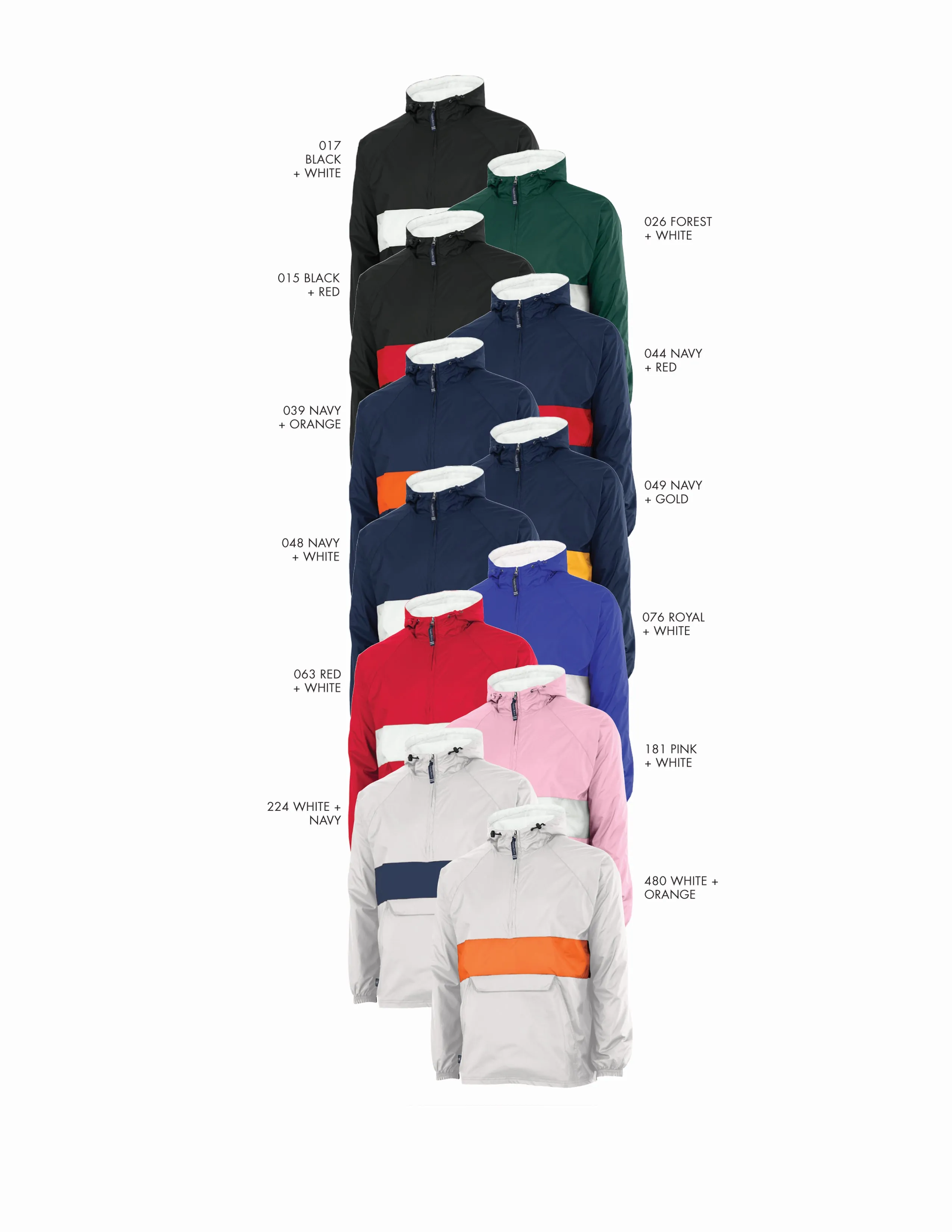 Sigma Beta Rho Rugby Striped Lined Windbreaker