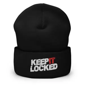 Simon Hill Keep It Locked Cuffed Beanie