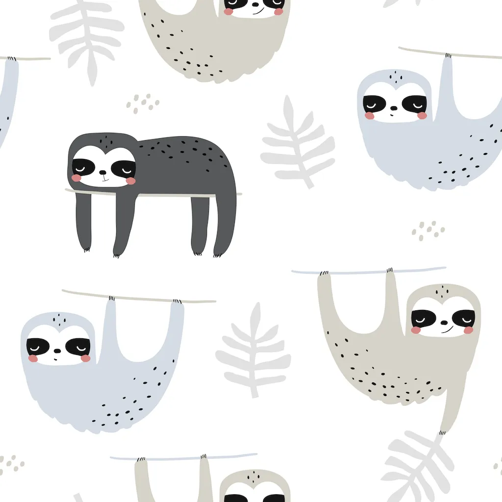 Sloth Kids Bamboo PJs