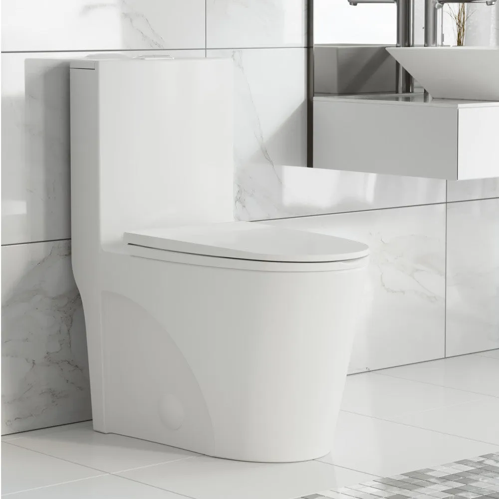 St. Tropez One-Piece Elongated Toilet, 14" Rough-In 1.1/1.6 gpf