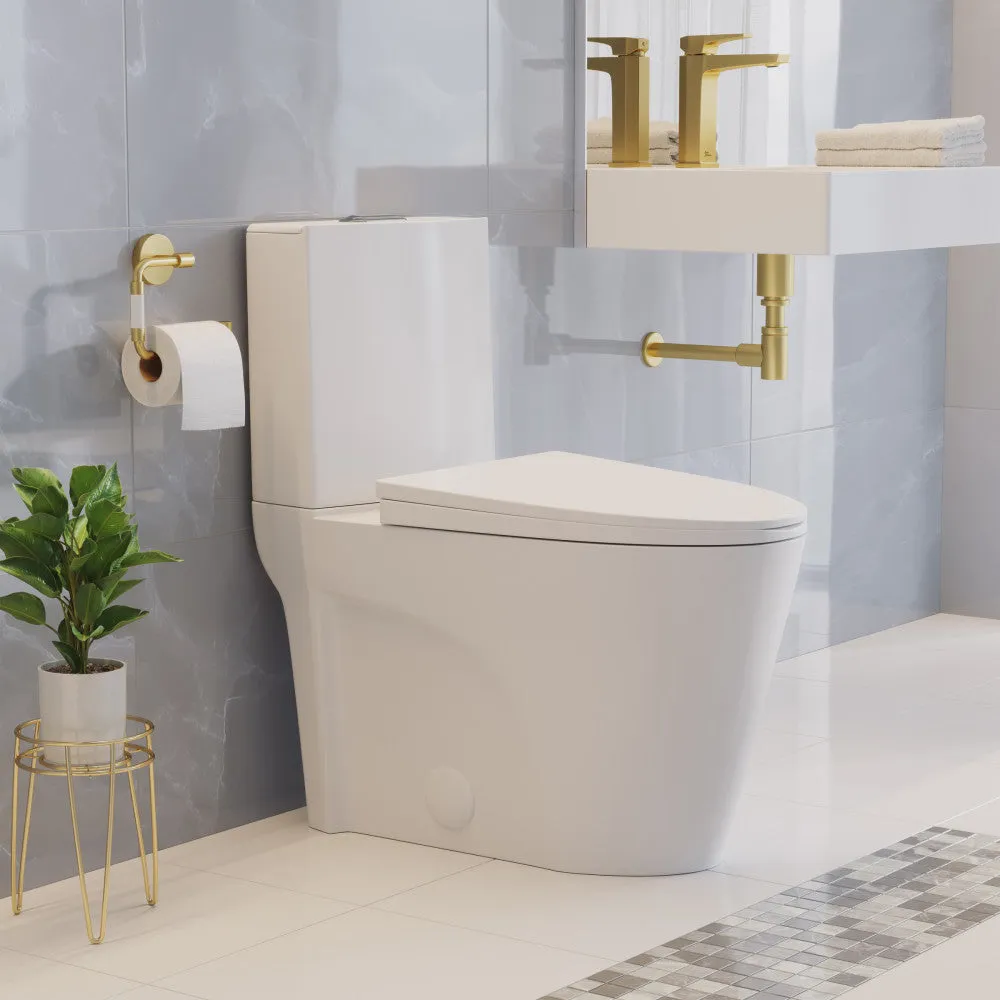 St. Tropez Two-Piece Elongated Toilet Vortex™ Dual-Flush 1.1/1.6 gpf