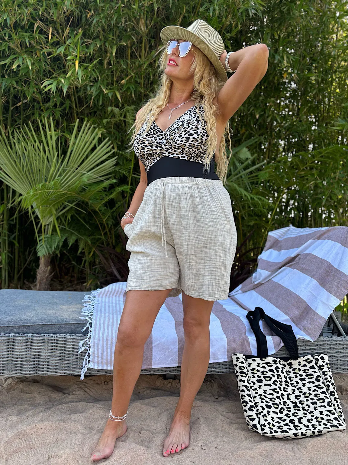 Stone Essential Loose Fit Shorts