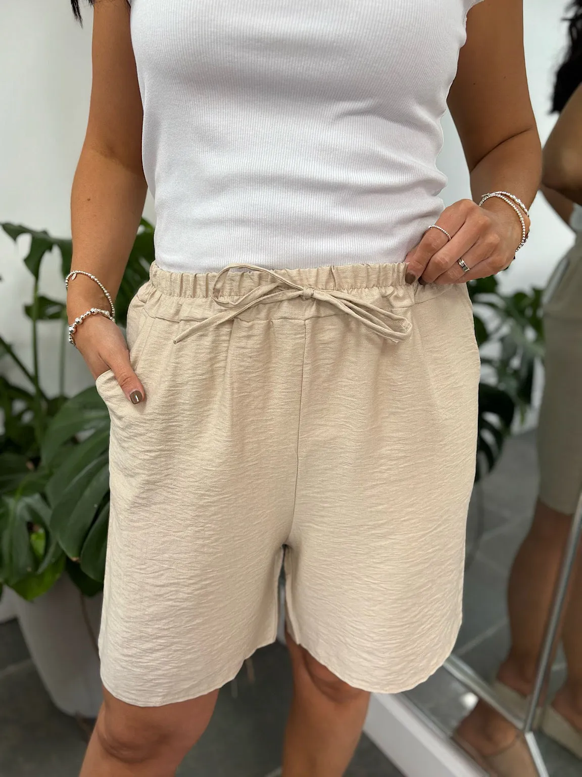 Stone Essential Loose Fit Shorts