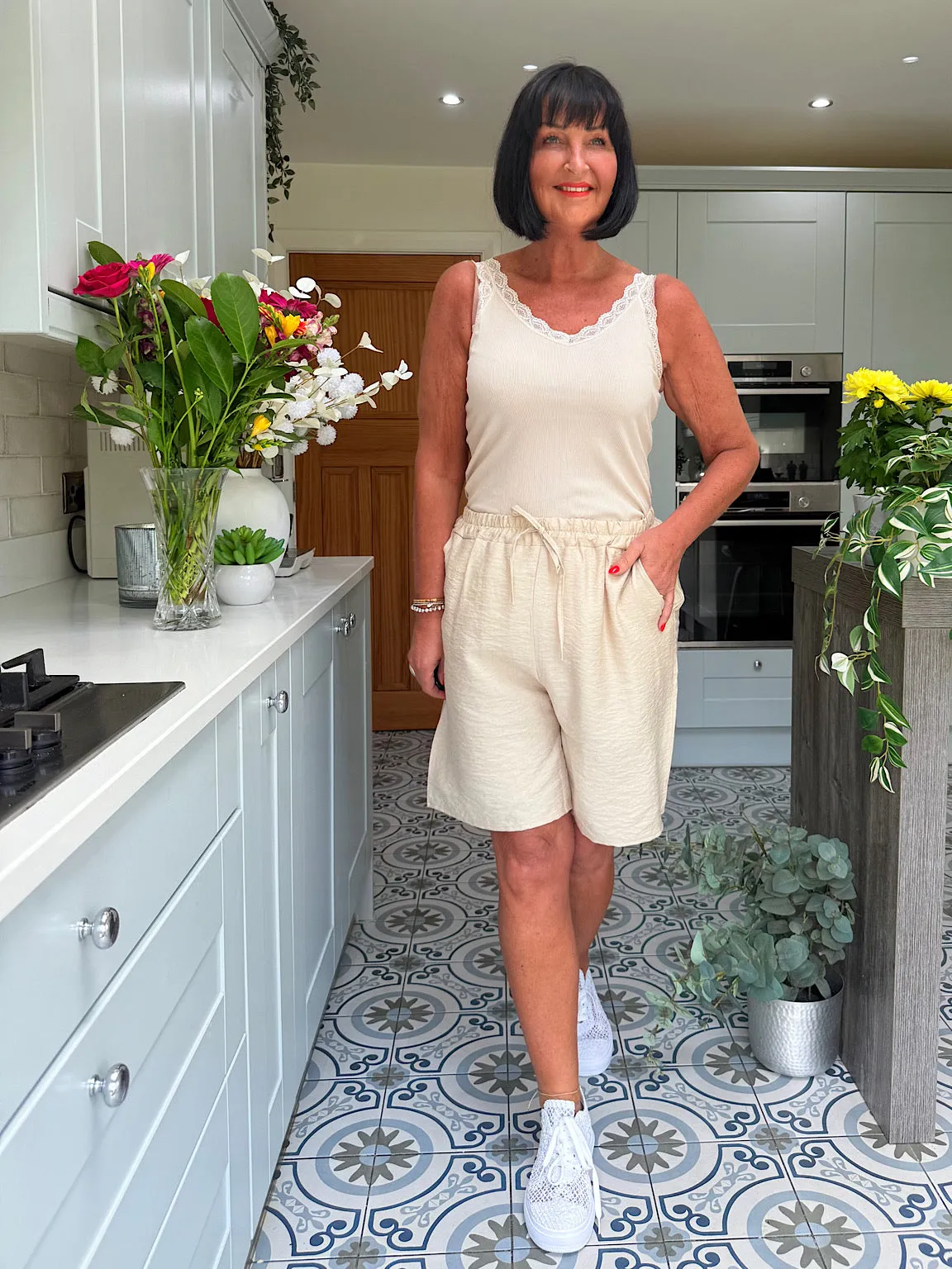 Stone Essential Loose Fit Shorts