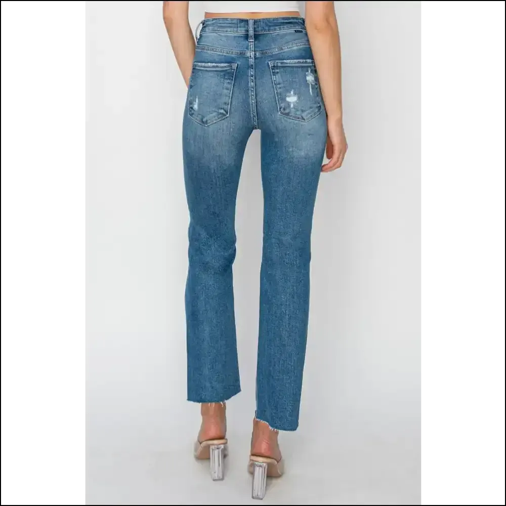 Strut in Style with Risen High Rise Distressed Jeans – Confidence Boosters! 💃
