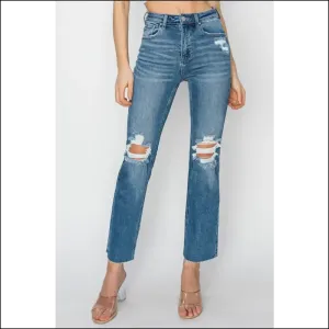 Strut in Style with Risen High Rise Distressed Jeans – Confidence Boosters! 💃