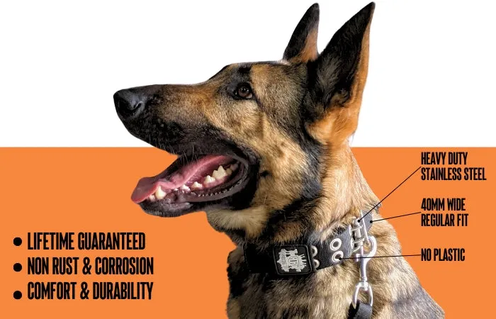 SUPATUFF® Strong Dog Collar Black (Regular Fit)