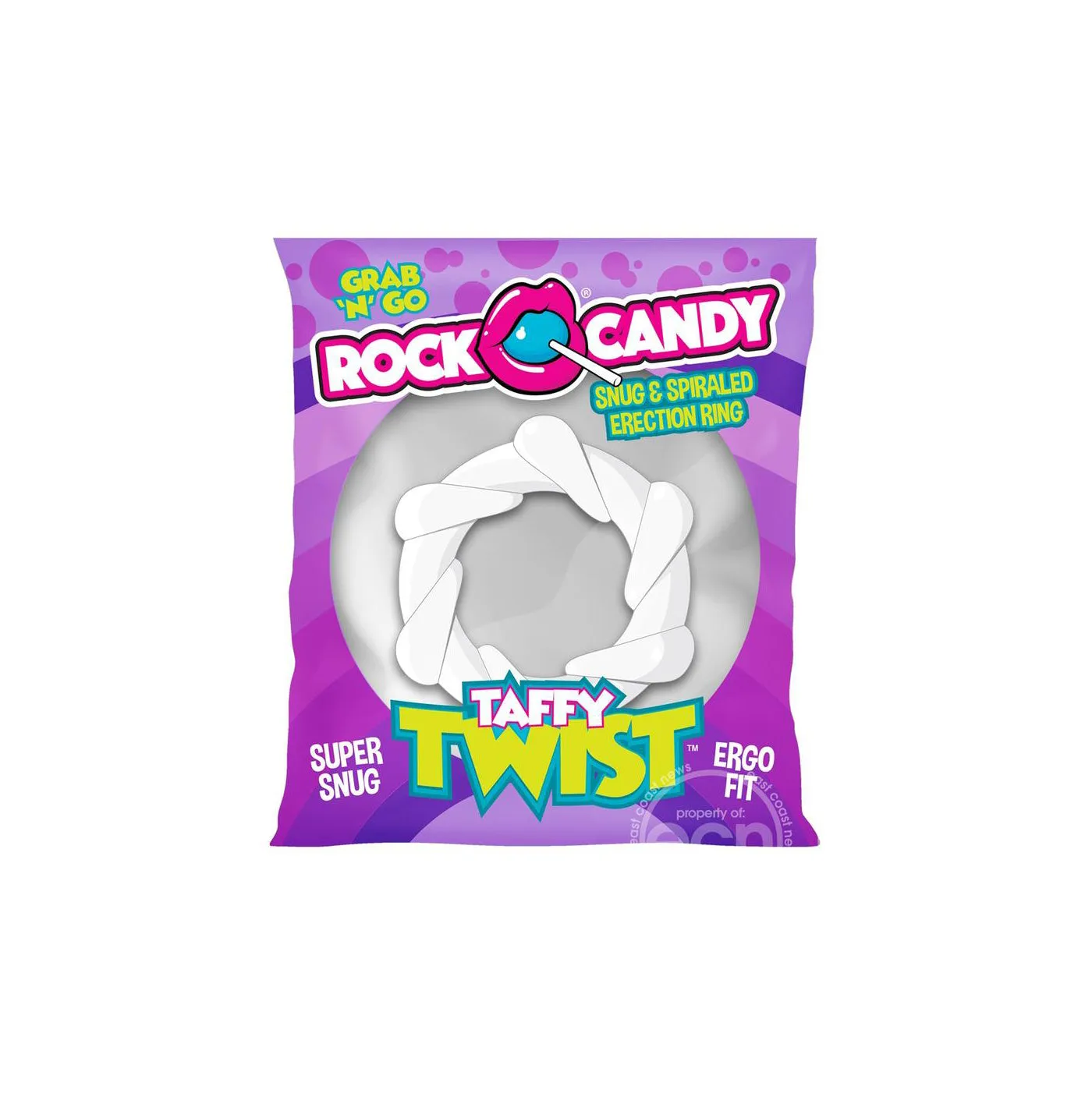 Taffy Twist Snug & Spiraled Erection Ring