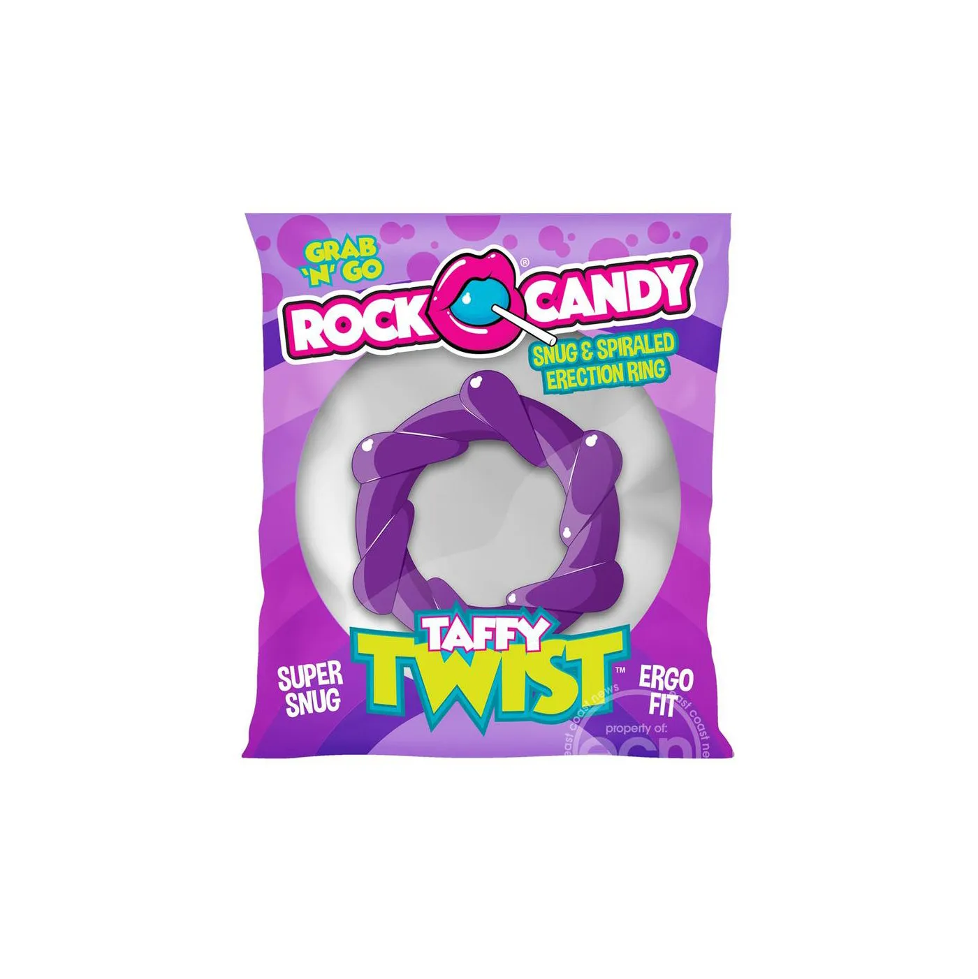 Taffy Twist Snug & Spiraled Erection Ring