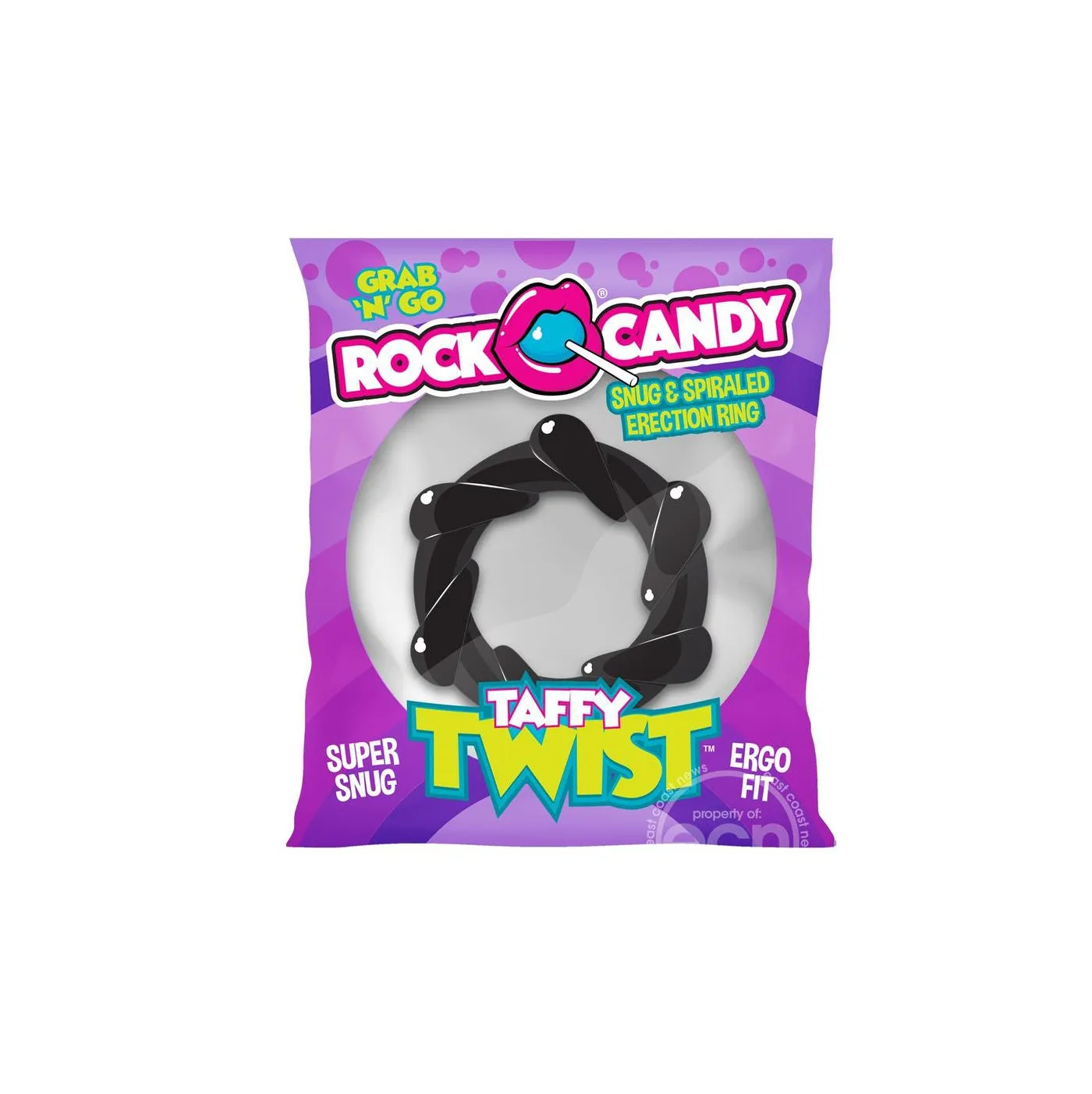 Taffy Twist Snug & Spiraled Erection Ring